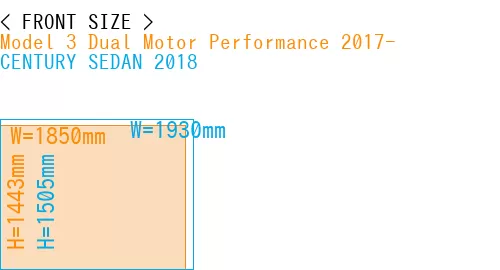 #Model 3 Dual Motor Performance 2017- + CENTURY SEDAN 2018